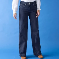 Stretchjeans met ruim model, kleine lengte