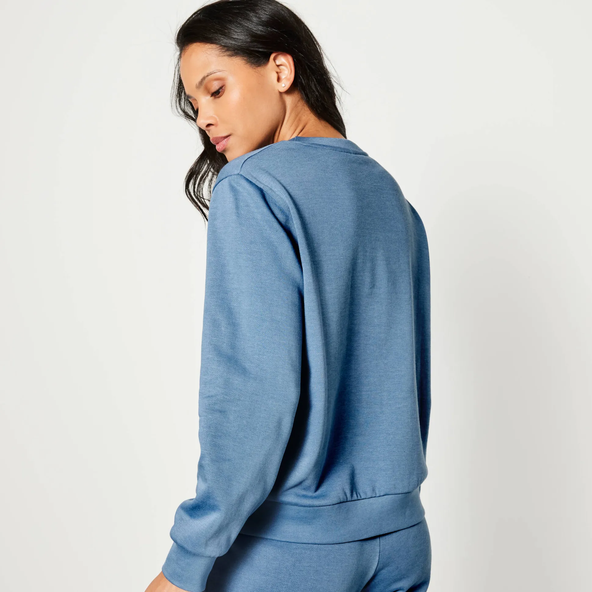 Sweater in molton