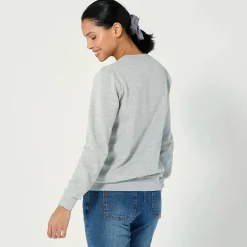 Sweater in molton