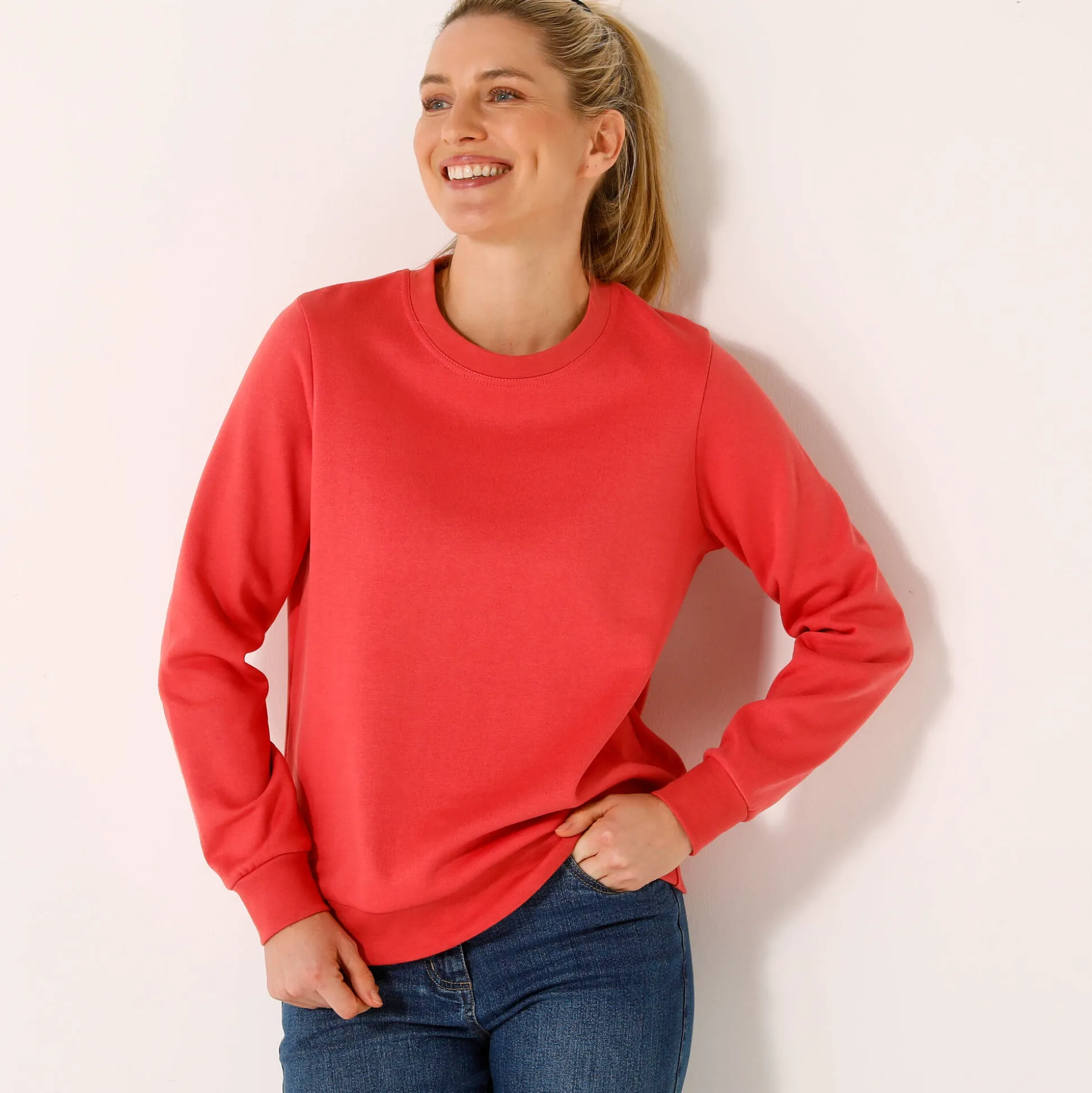 Sweater in molton