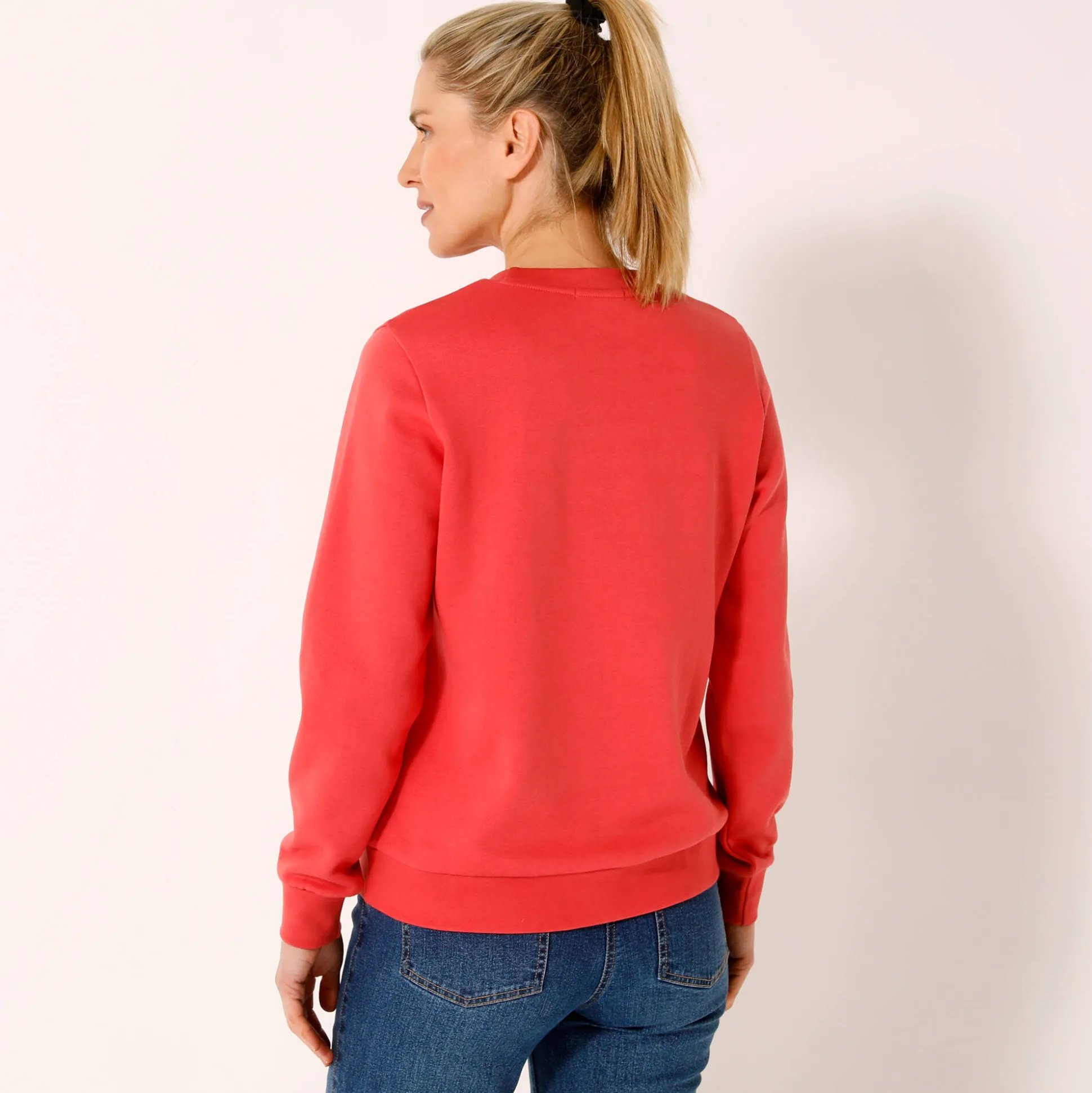 Sweater in molton