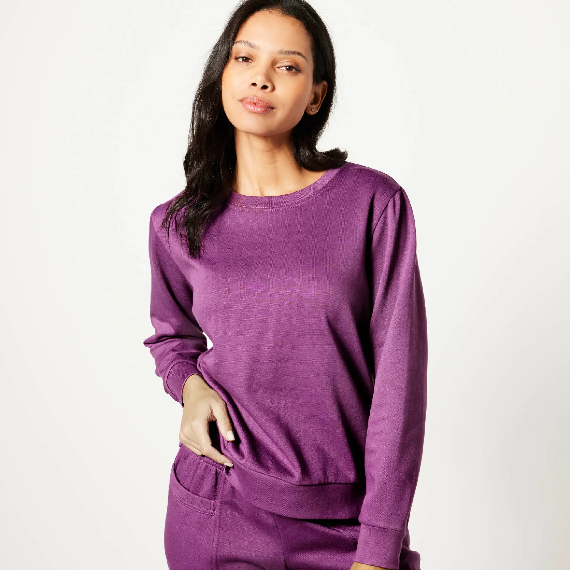Sweater in molton