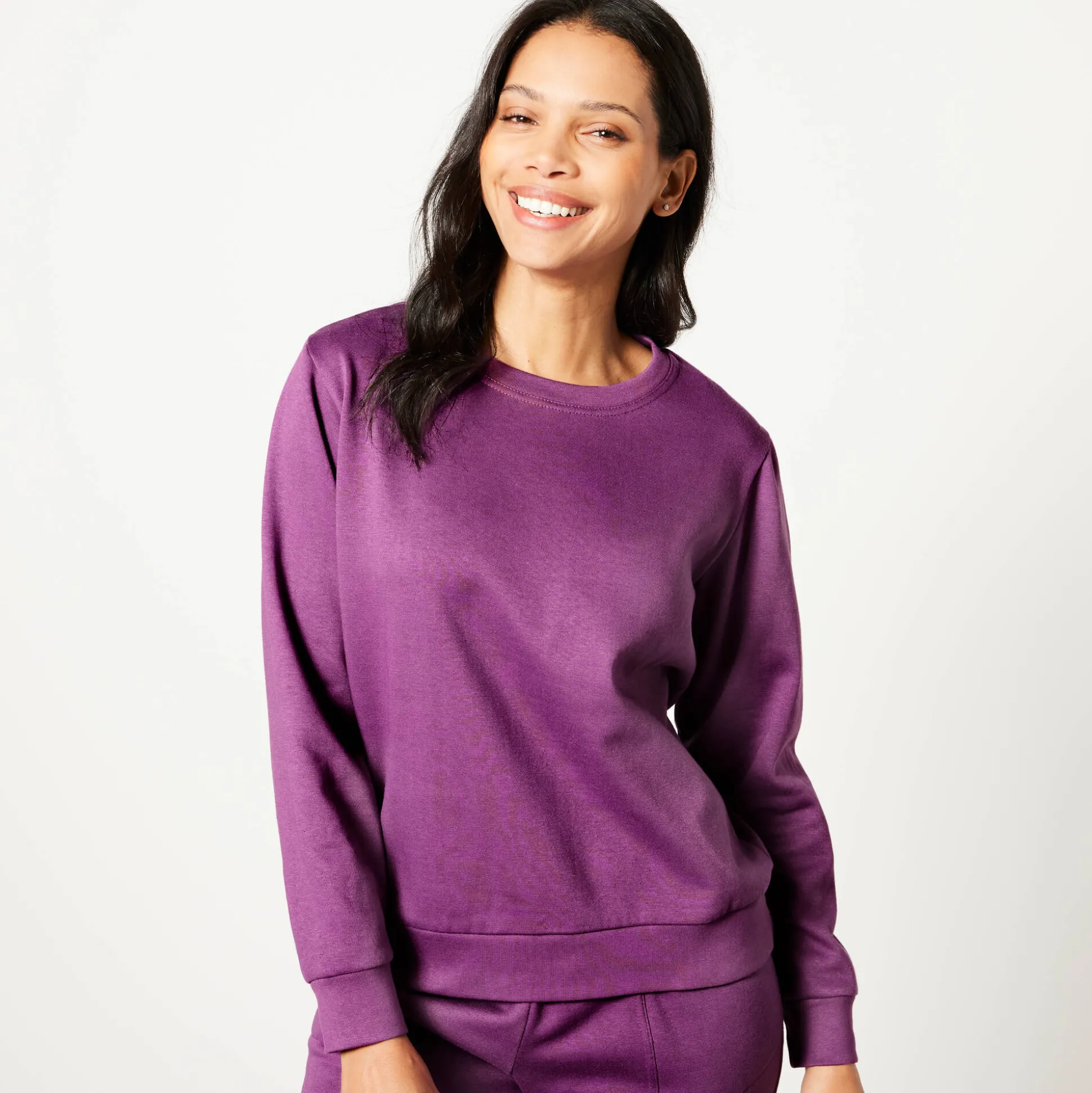 Sweater in molton