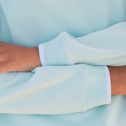 Sweater in molton, sleuflintjes