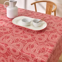 Tafellaken in toile cirée, grafische print
