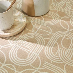 Tafellaken in toile cirée, grafische print