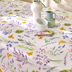 Tafellaken in toile cirée, landelijke print
