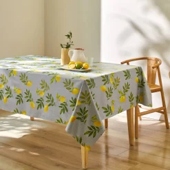 Tafelzeil met citroenenprint