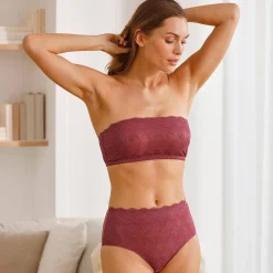 Tailleslip in kant en microvezel Orellana - set van 2