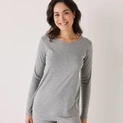 Thermisch T-shirt met ronde hals - lange mouwen