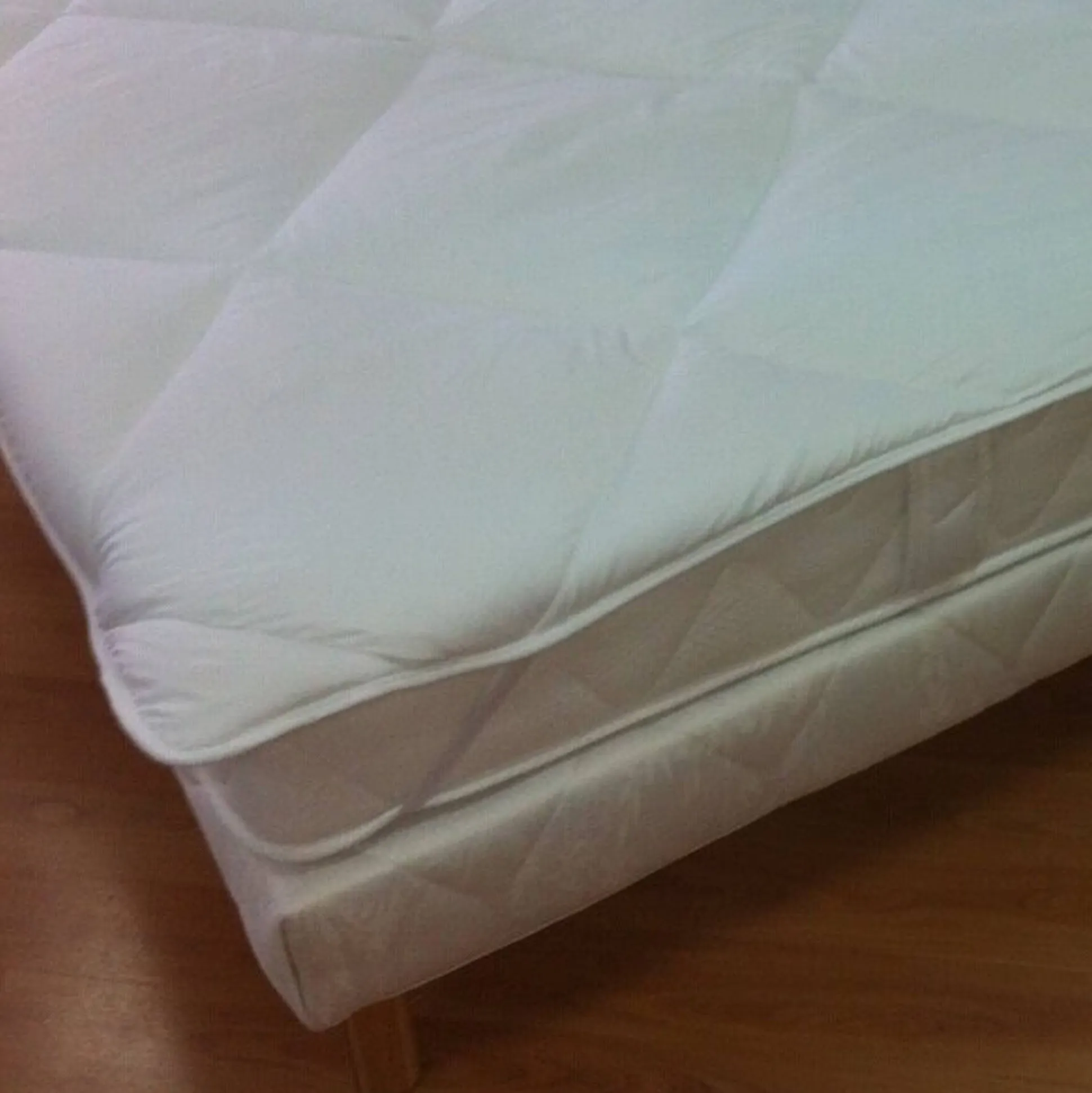 Topdekmatras Luxe Royal, tijk in katoensatijn