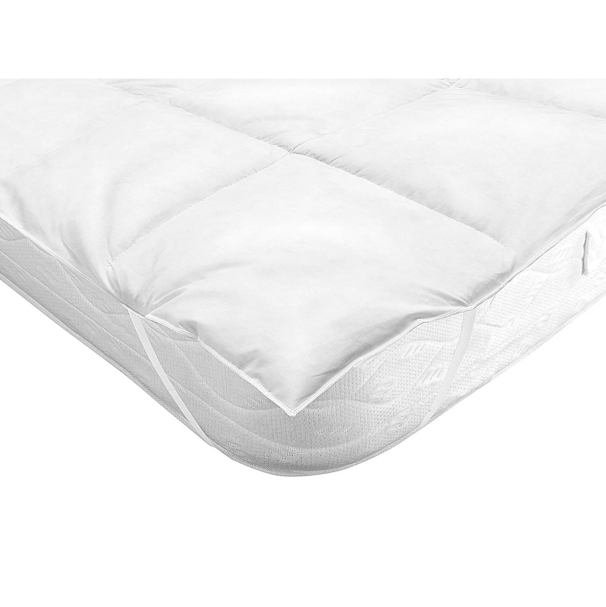 Topdekmatras met natuurlijke vulling