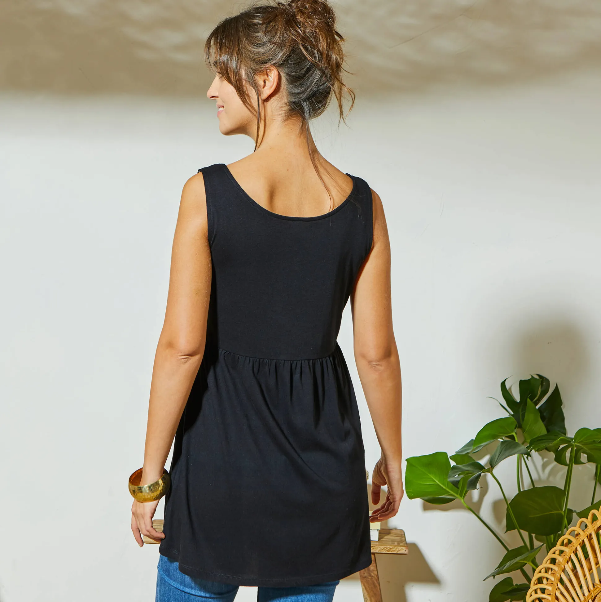 Topje met macramé