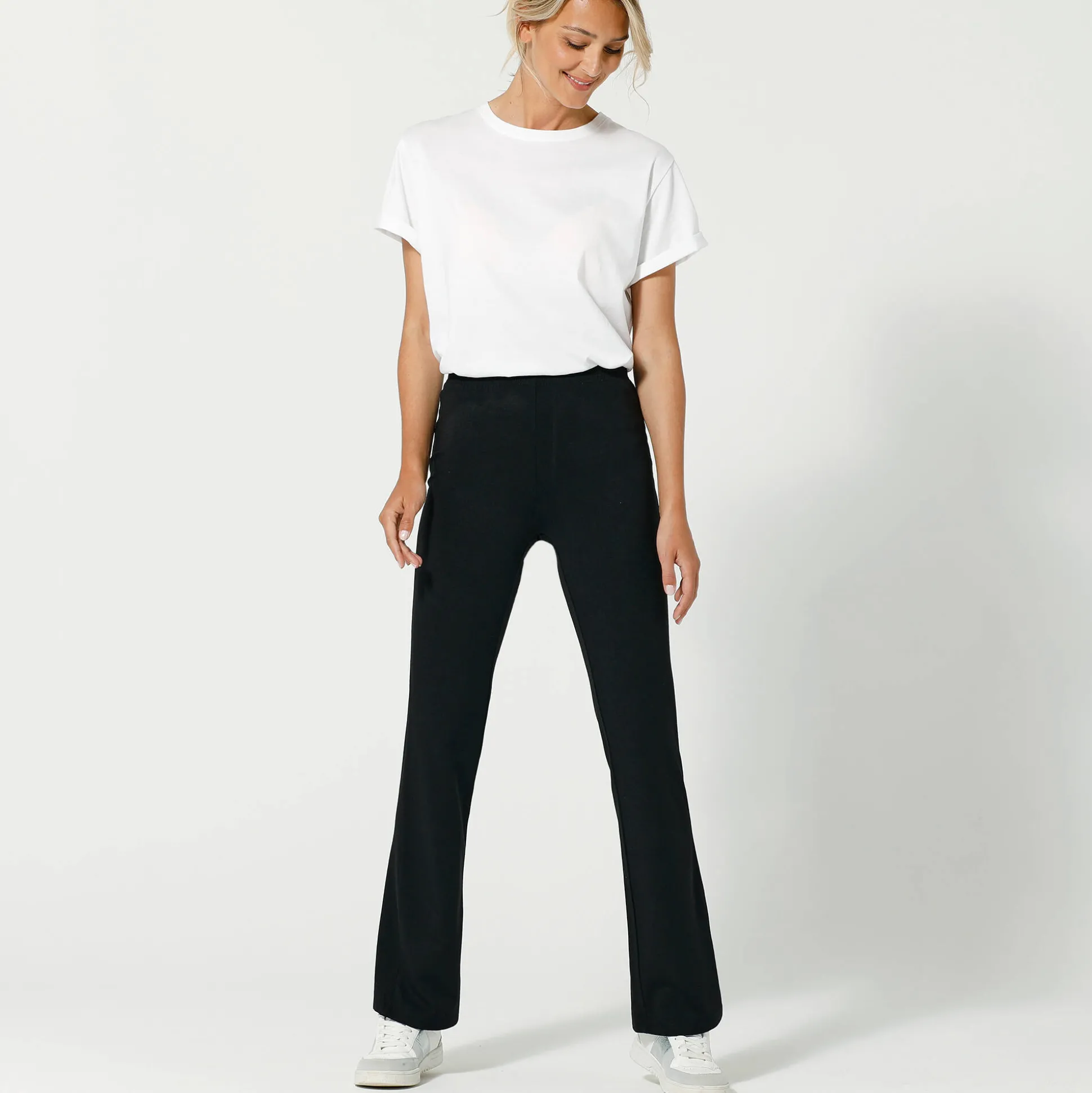 Trompetlegging in jerseytricot