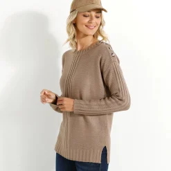 Trui in fantasietricot