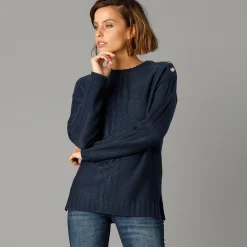 Trui in fantasietricot