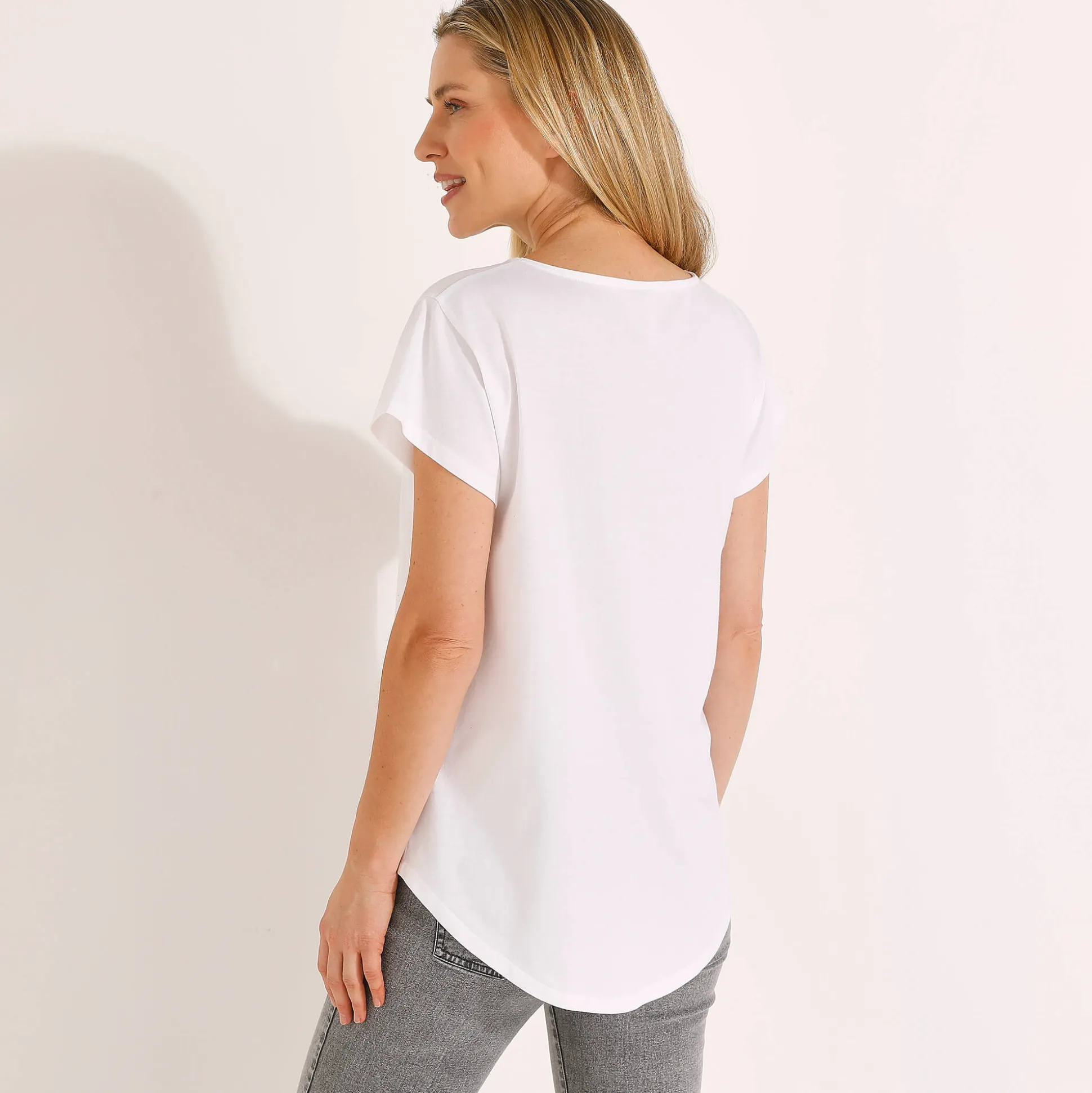 T-shirt met korte mouwen