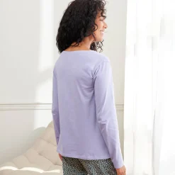 T-shirt met lange mouwen 