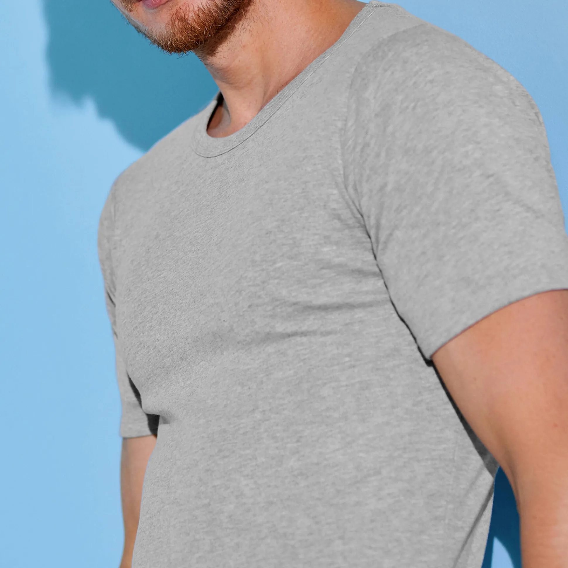 T-shirt met ronde hals - herenondergoed, set van 3