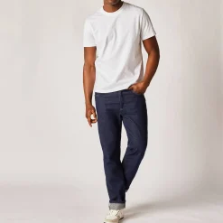 T-shirt met ronde hals en korte mouwen
