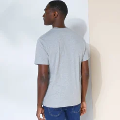 T-shirt met ronde hals en korte mouwen