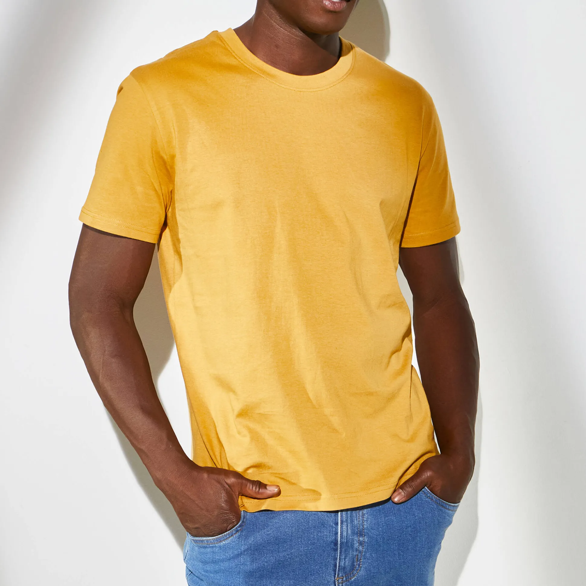 T-shirt met ronde hals en korte mouwen - set van 3