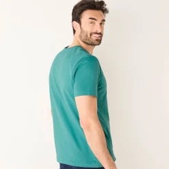 T-shirt met ronde hals en korte mouwen - set van 3