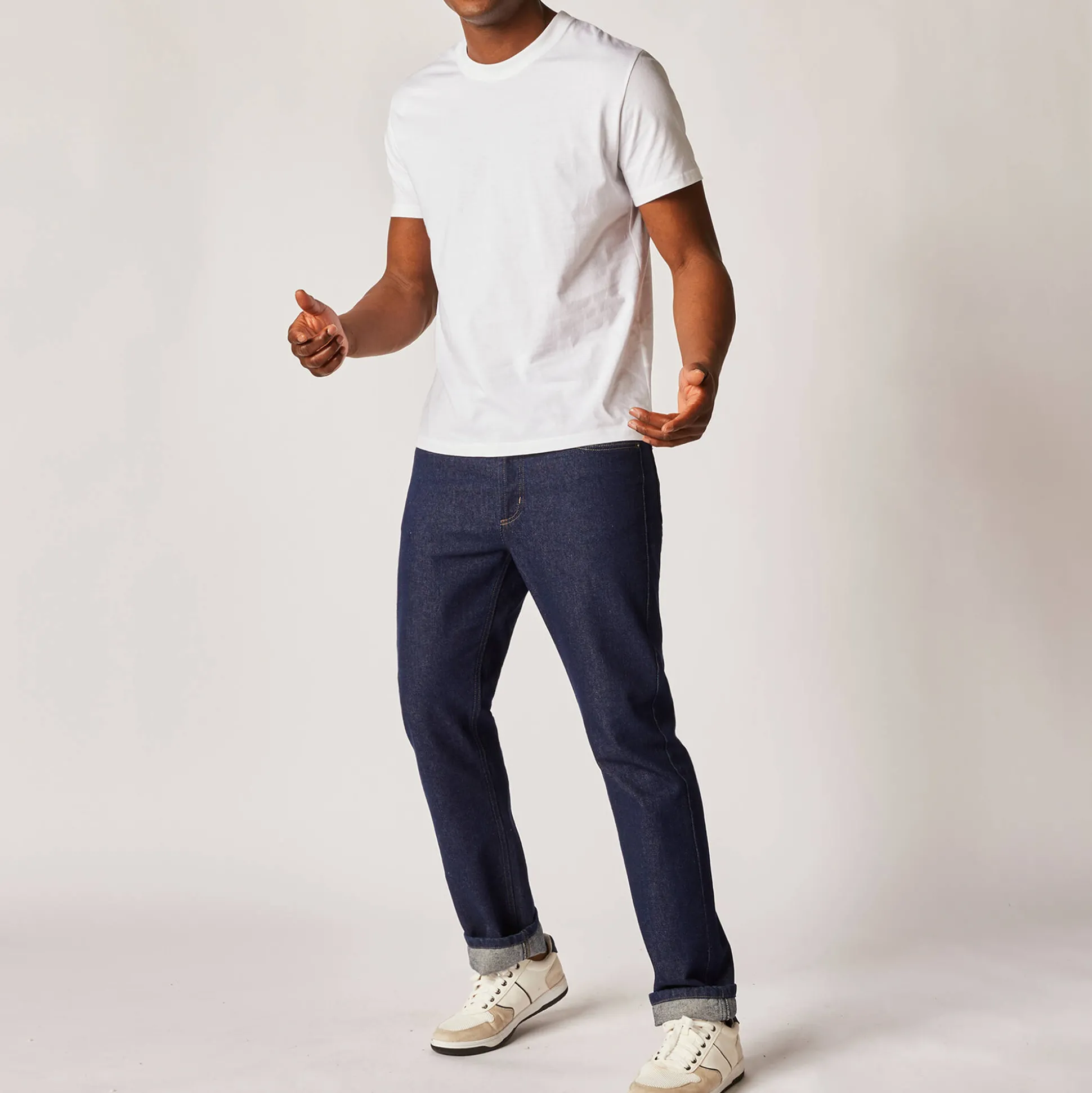 T-shirt met ronde hals en korte mouwen - set van 3