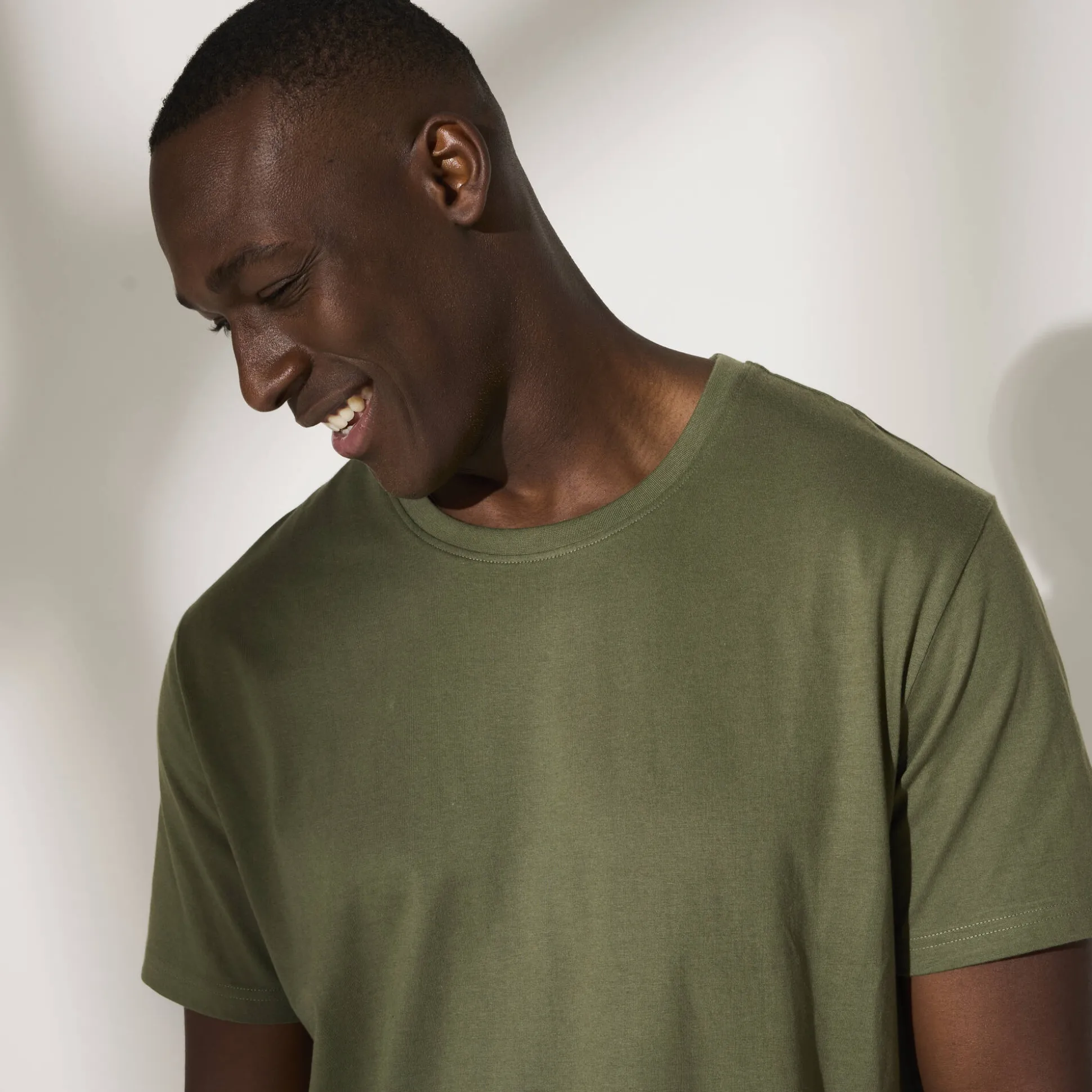 T-shirt met ronde hals en korte mouwen - set van 3