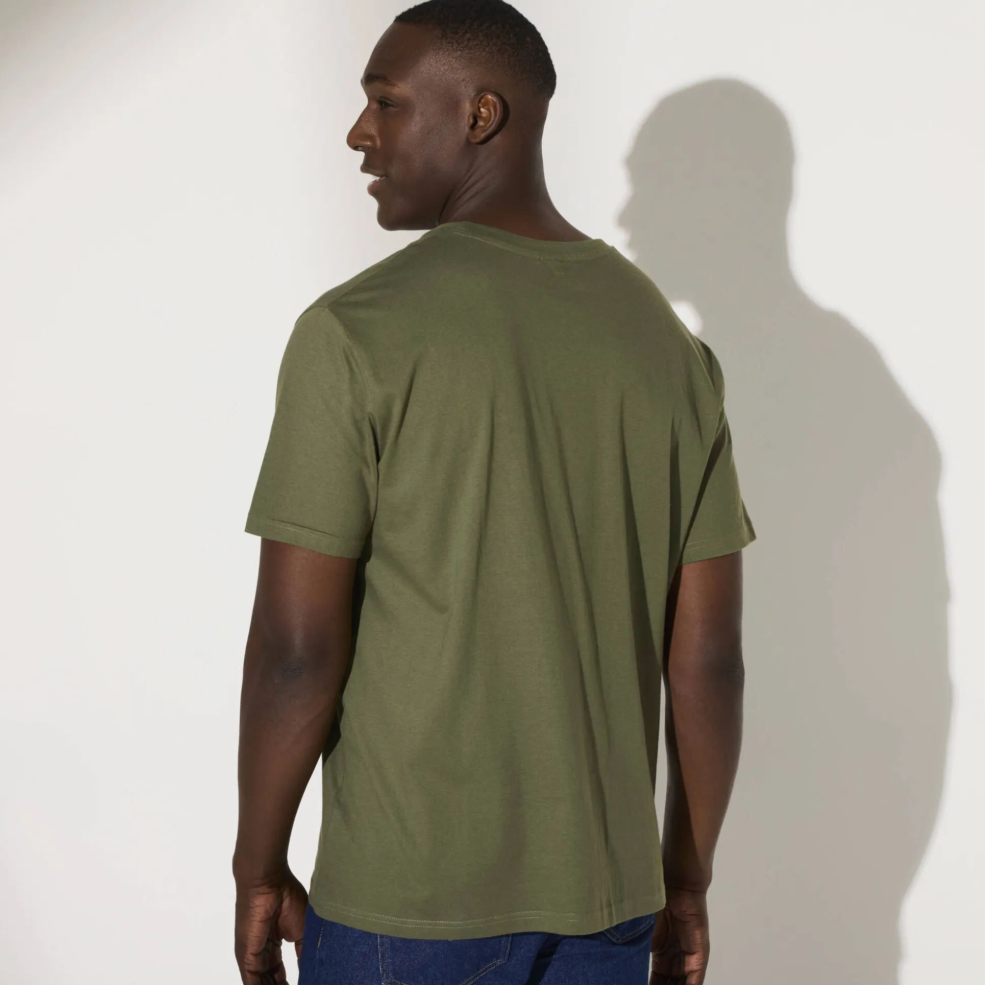 T-shirt met ronde hals en korte mouwen - set van 3