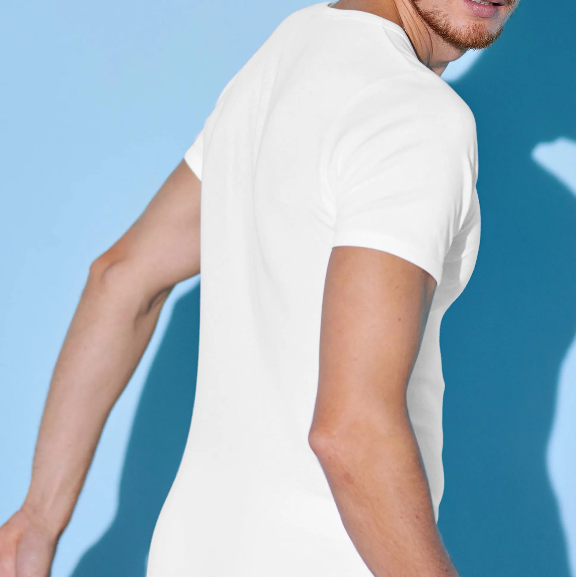 T-shirt met V-hals - herenondergoed, set van 3