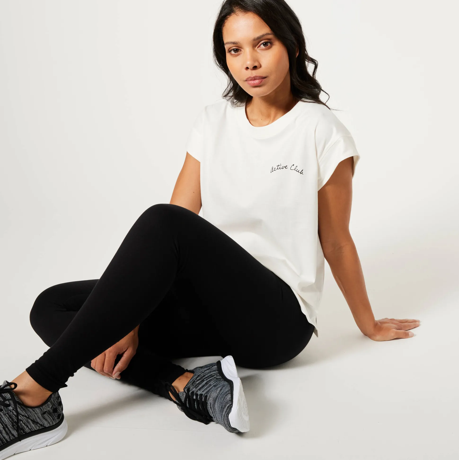 T-shirt, wijd volume