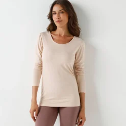 Tweede huid' T-shirt met lange mouwen