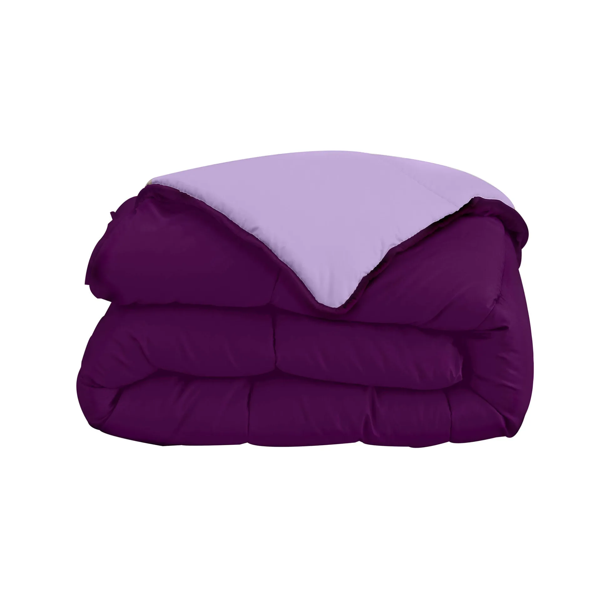 Tweekleurig dekbed in microvezel 500 g/m2