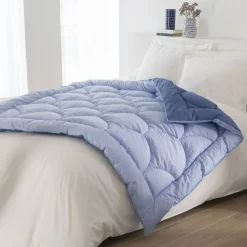 Tweekleurig donsdeken