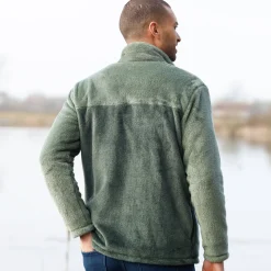 Tweekleurige blouson met rits, fleece met pluchetouch