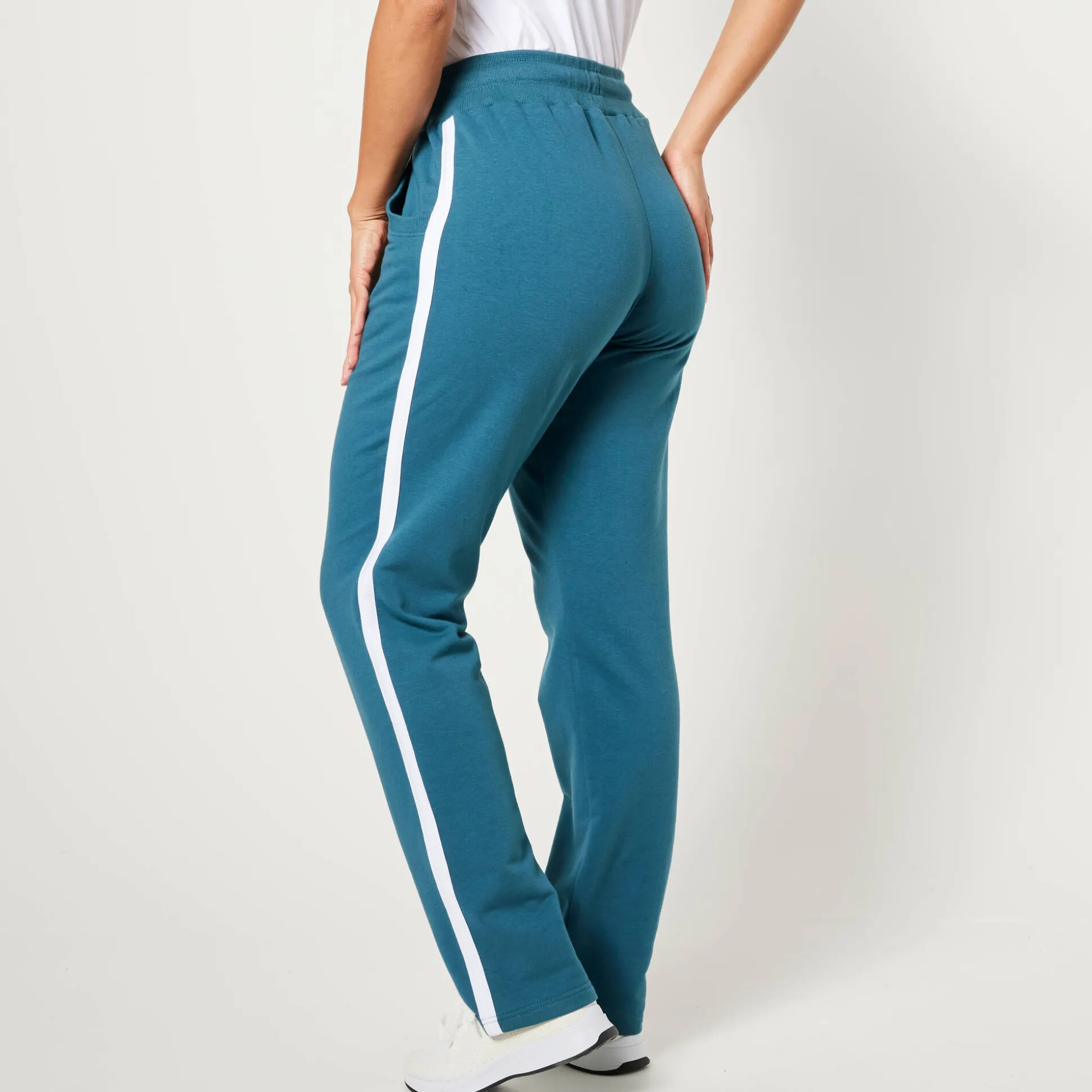 Tweekleurige joggingbroek