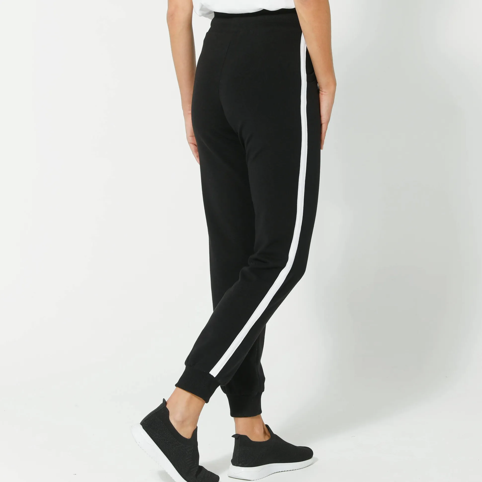 Tweekleurige joggingbroek