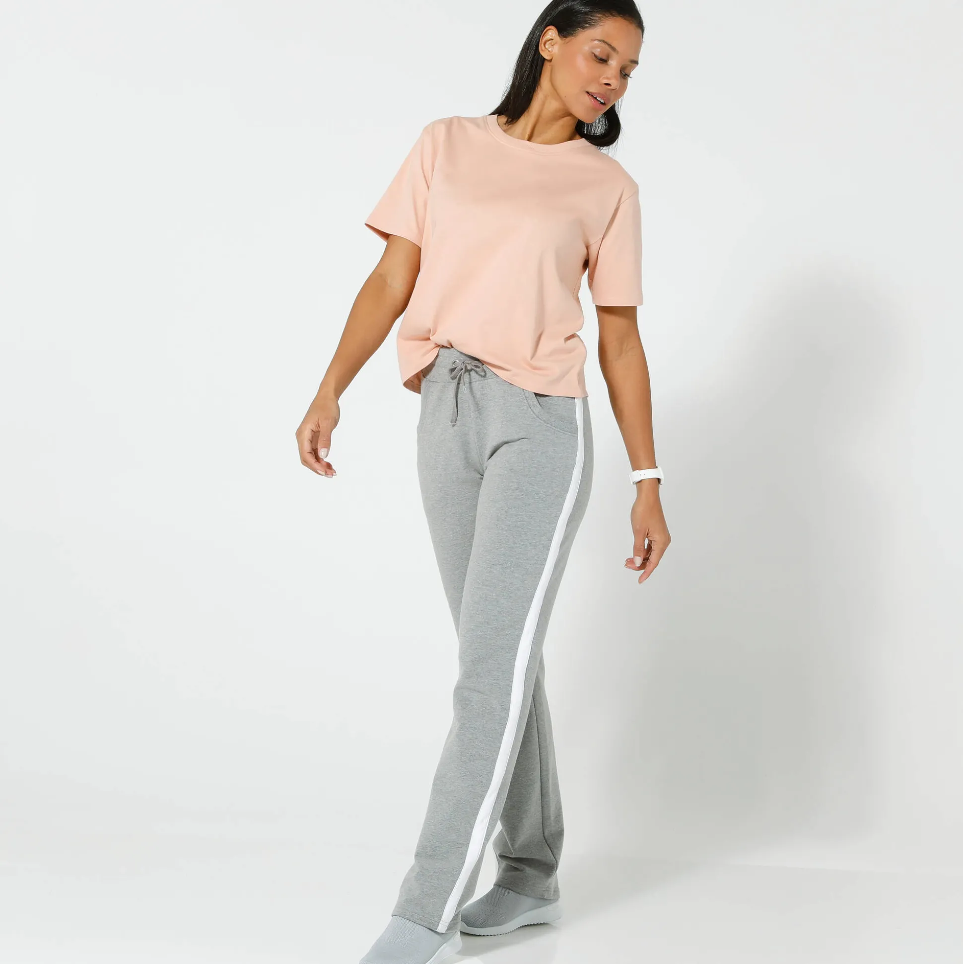 Tweekleurige joggingbroek