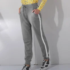 Tweekleurige joggingbroek