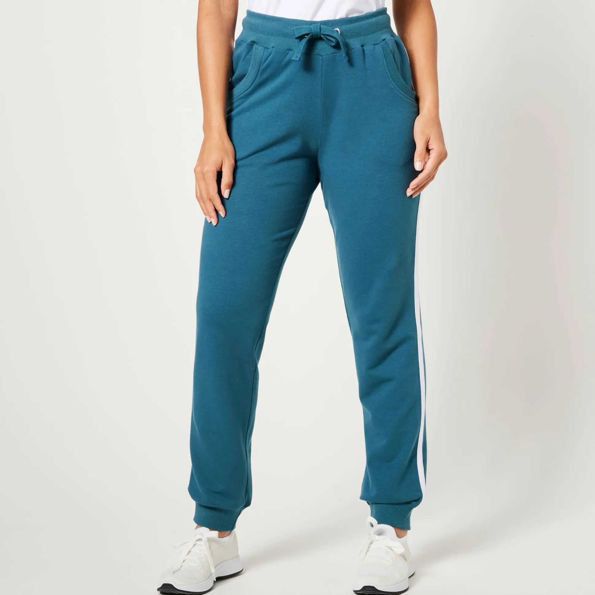 Tweekleurige joggingbroek