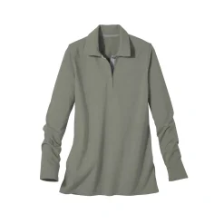 Tweekleurige polo in jerseytricot