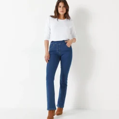 Ultracomfortabele bootcut jeans, kleine lengte