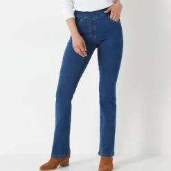 Ultracomfortabele bootcut jeans, grote lengte