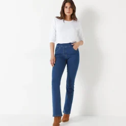 Ultracomfortabele bootcut jeans, grote lengte