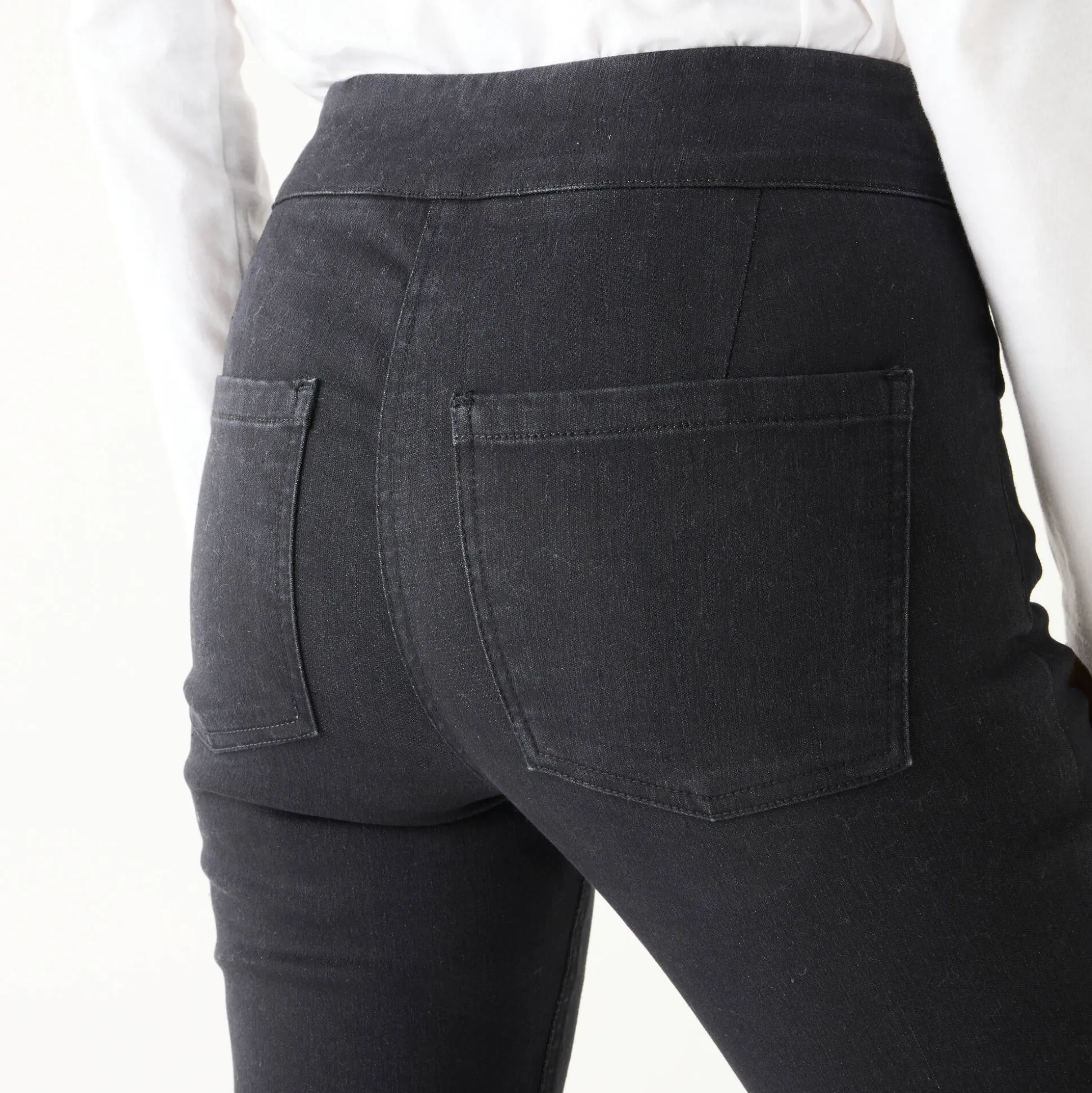 Ultracomfortabele bootcut jeans, kleine lengte