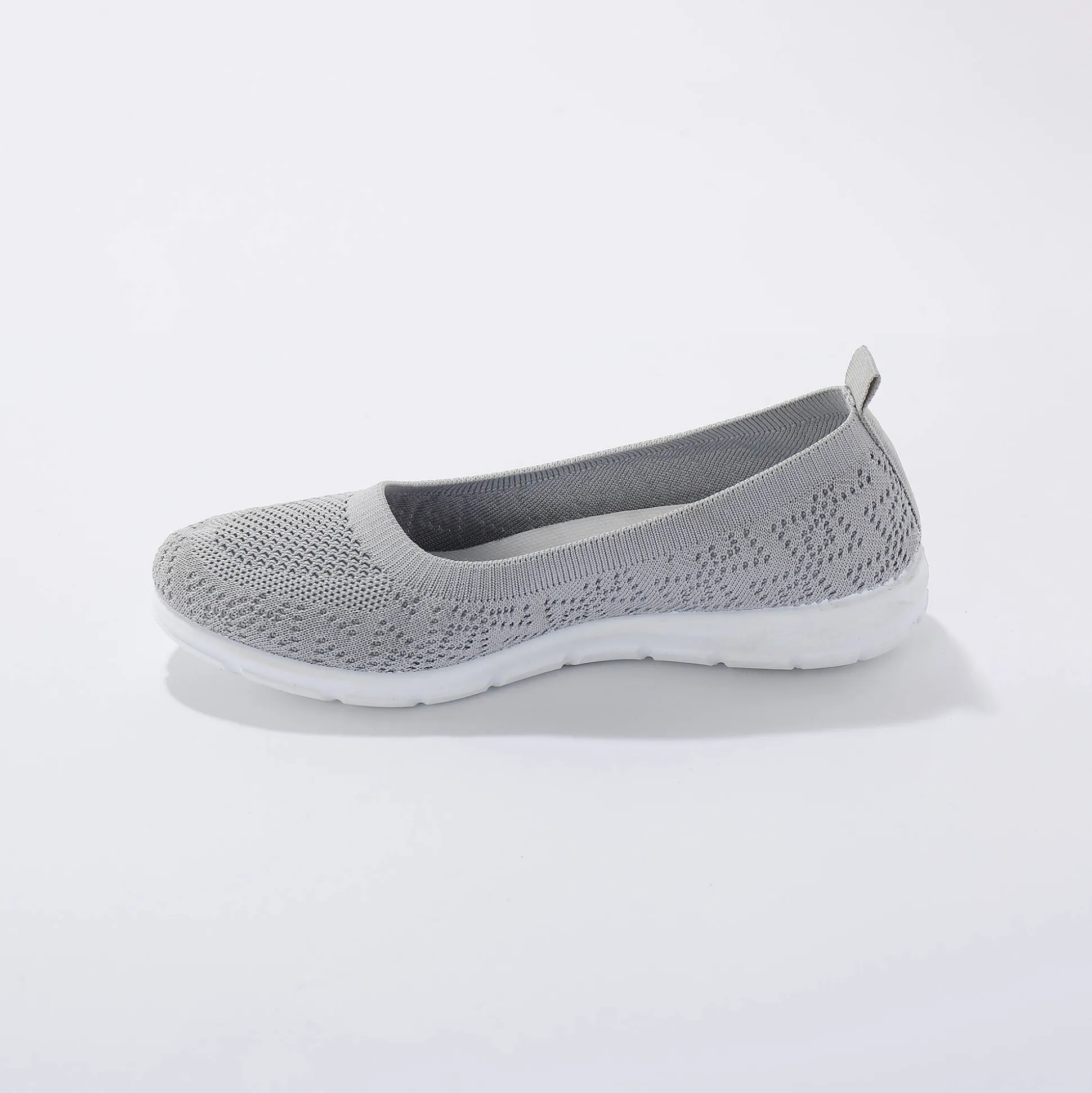 Ultralichte ballerina's in mesh