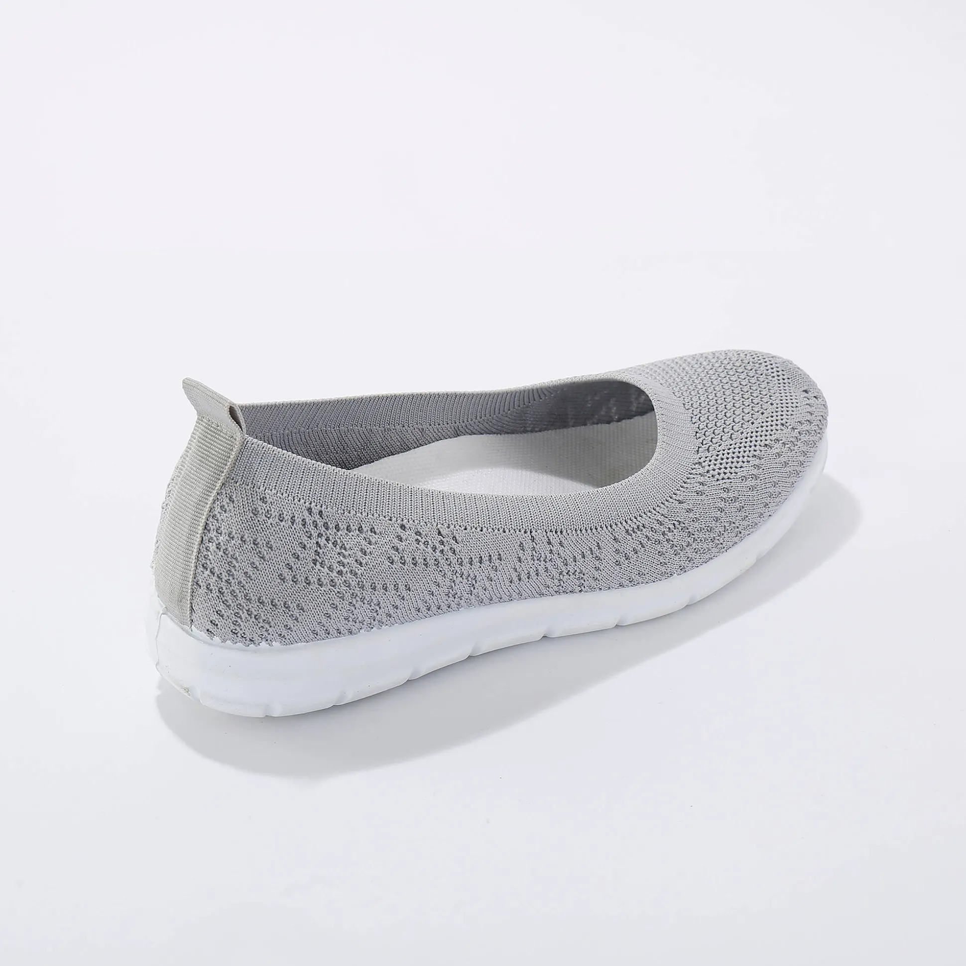 Ultralichte ballerina's in mesh