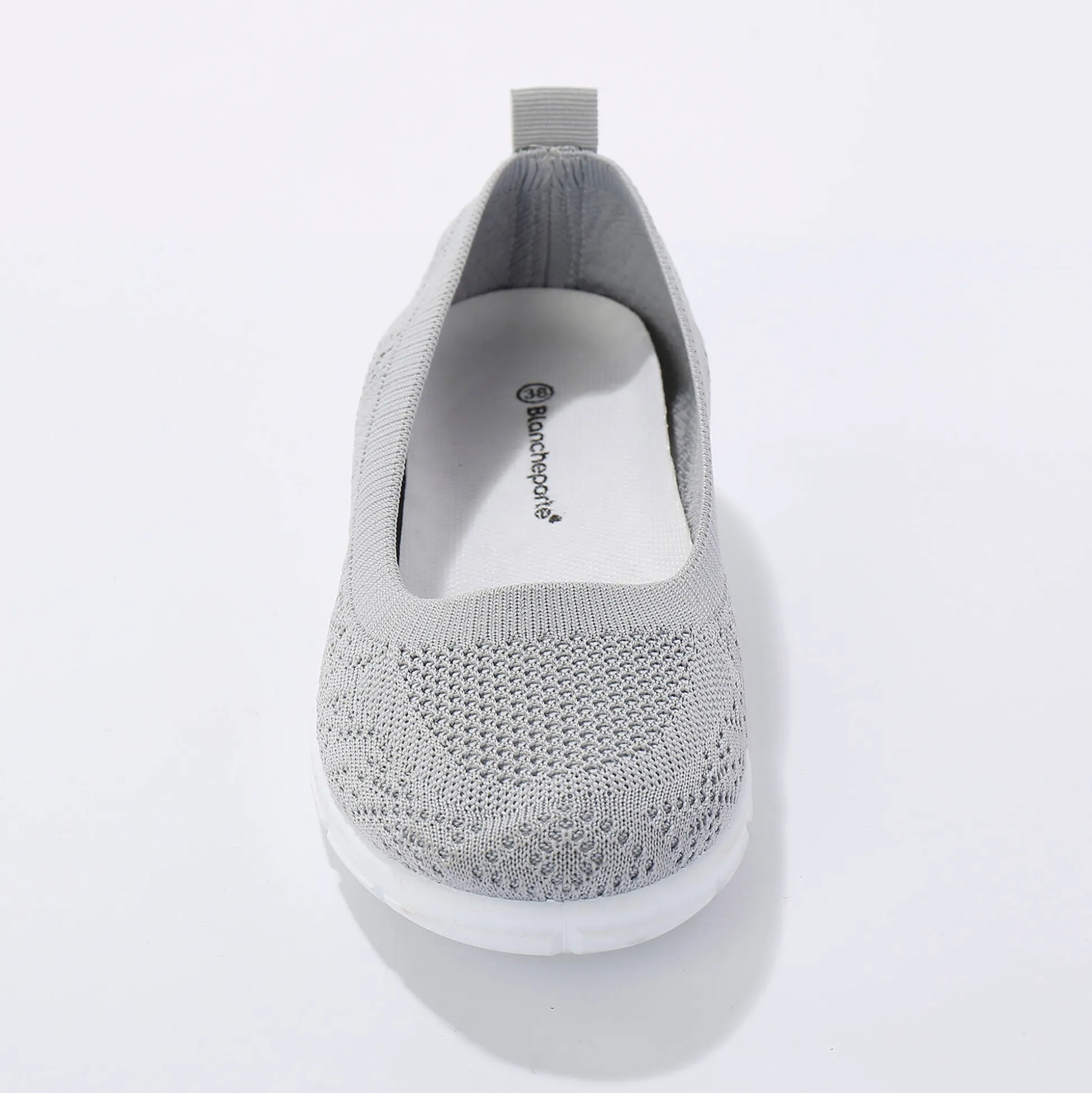 Ultralichte ballerina's in mesh