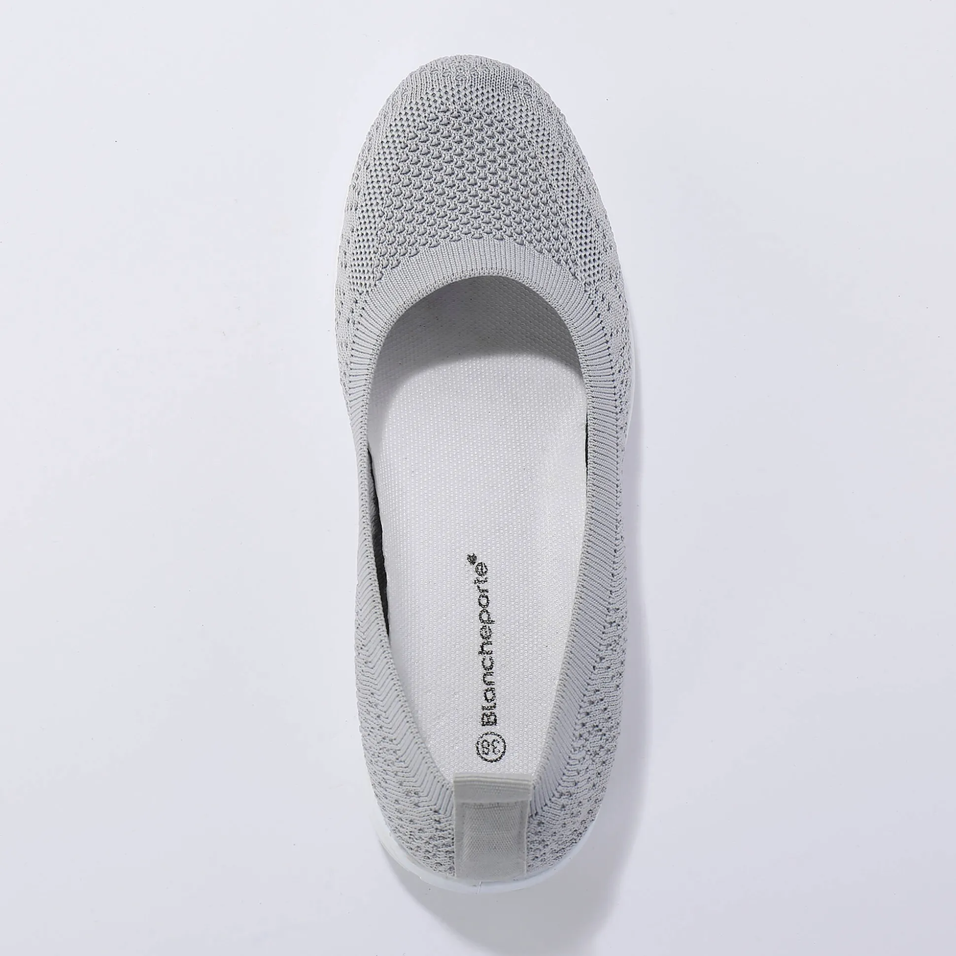 Ultralichte ballerina's in mesh